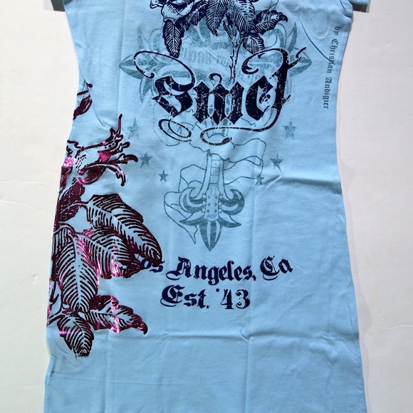 SMET by Christian Audigier long tunic top - Picture 5 of 6